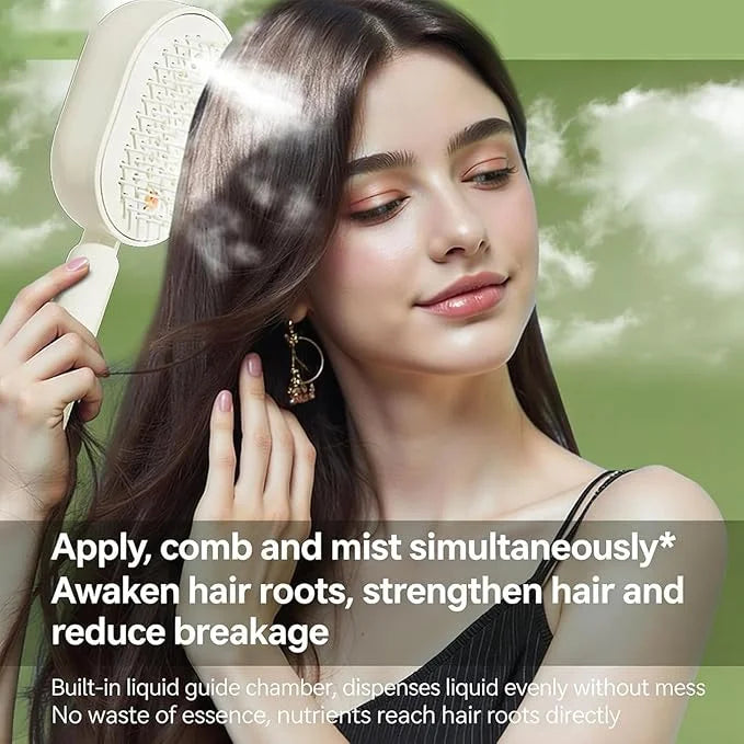 20% OFF Electric Steam Brush for Hair, Detangling Steam Brushes with Oil - COD + Free Delivery!