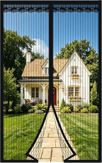 Magnetic Mosquito Door Screen – Keep Flies & Mosquitoes Out, Perfect for Balcony & Patio Doors