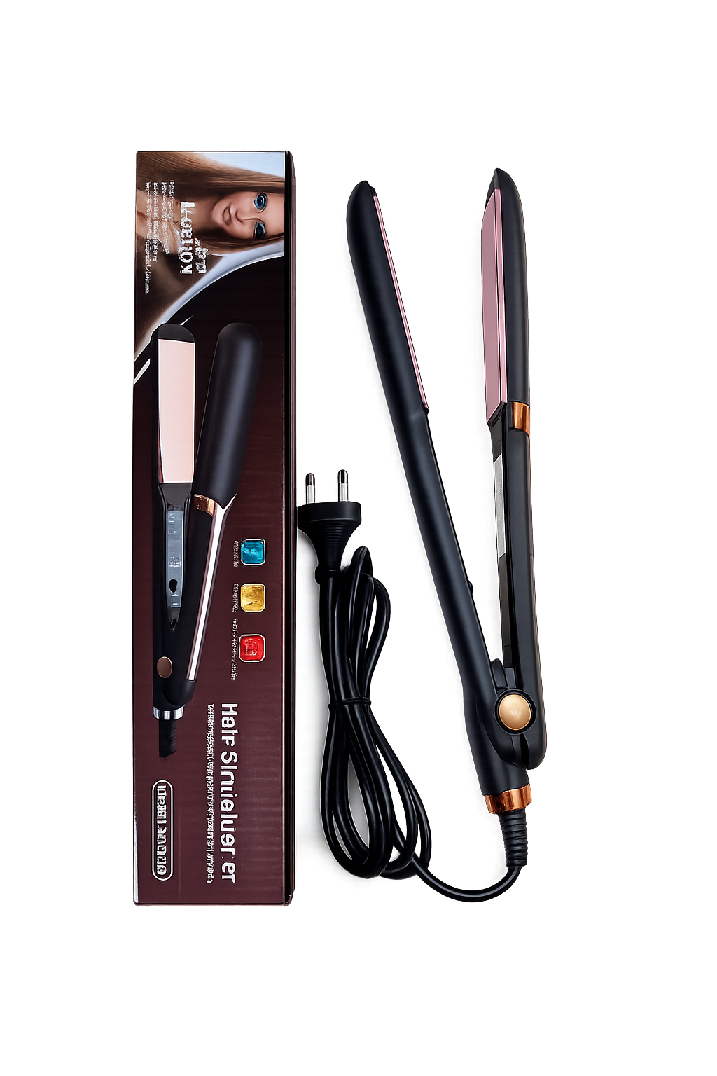Combo OFFER! Silver Crust Hair Dryer 100% Copper, Hair Straightener, and Hair Comb